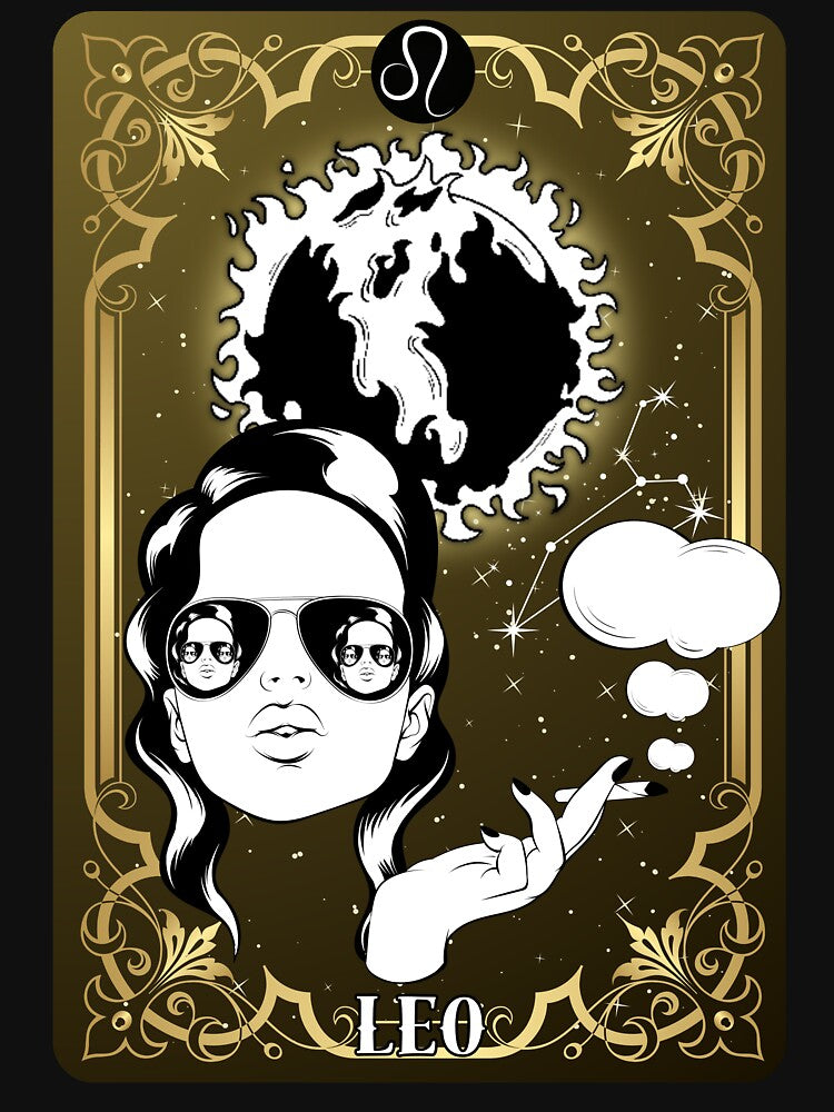 Leo Zodiac Tarot Card by Amandajoy333
