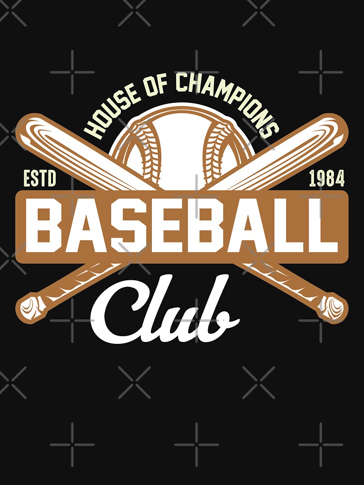 House Of Champions Baseball Club by VibrantGifts