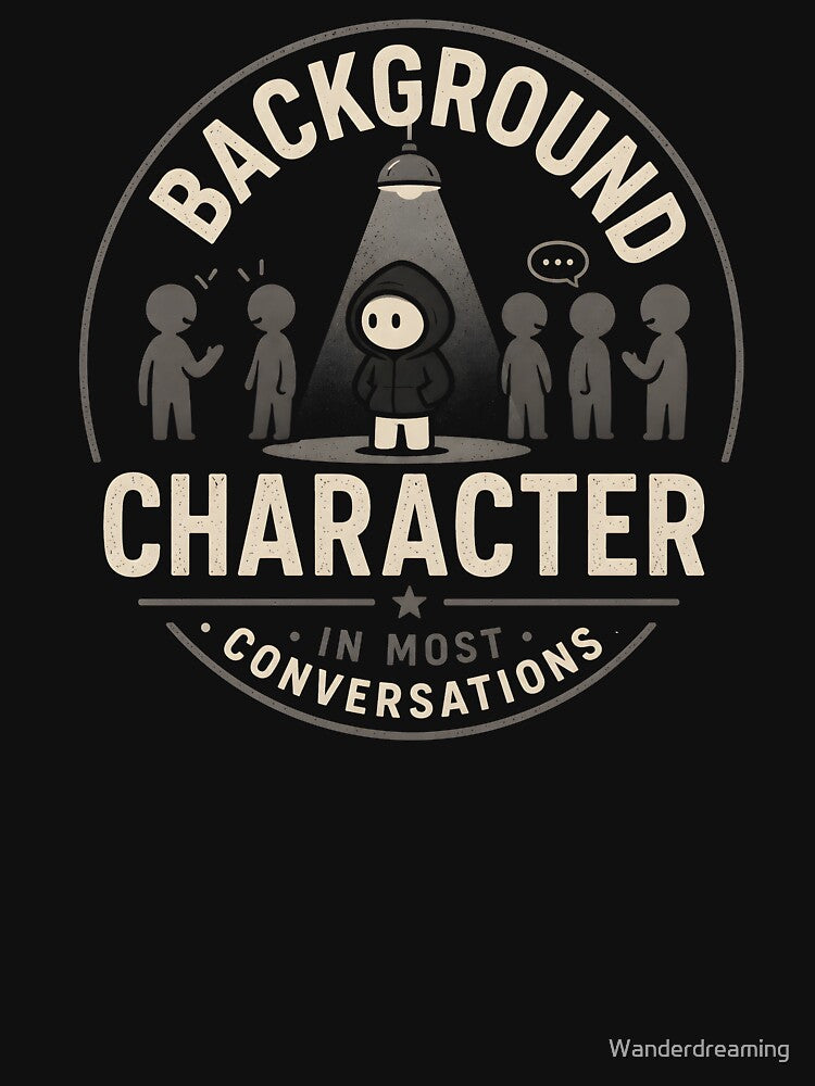 Introvert Anxiety - Background Character by Wanderdreaming