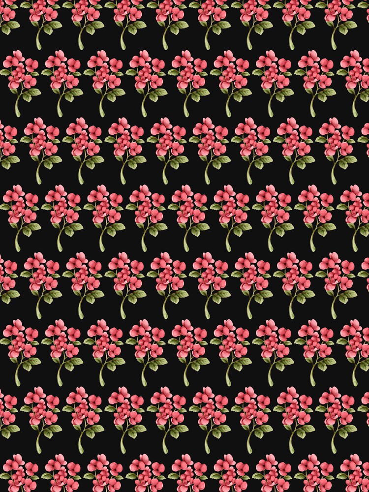Botanical Pink Flower Pattern by NAMASTHE WORLD