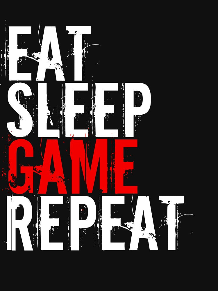 Eat Sleep Game Repeat by assco