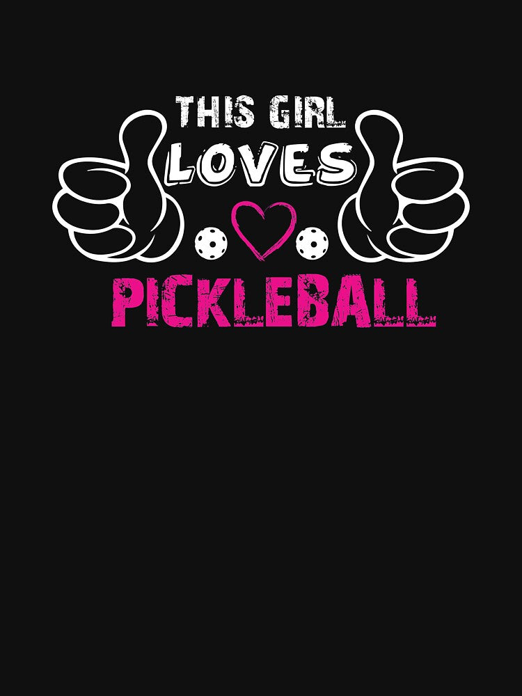 This Girl Loves Pickleball by Designs4Less