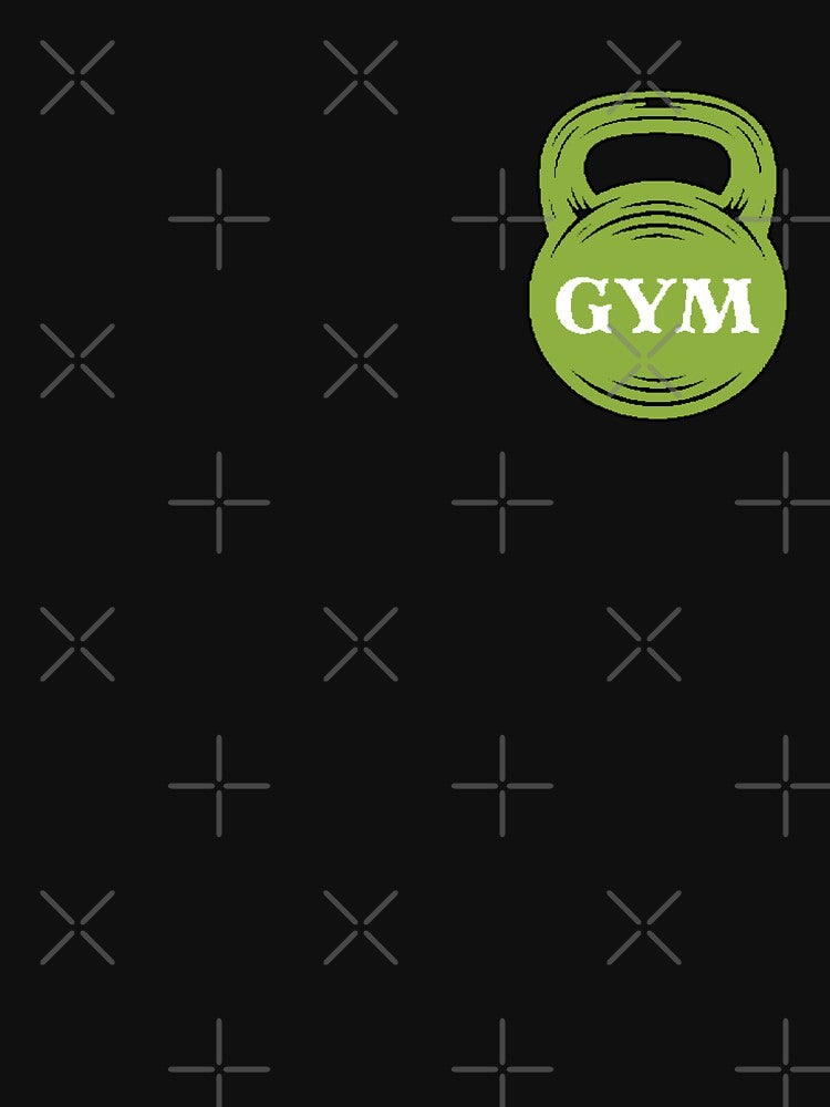 Gym Kettlebell Logo Vintage Fitness Workout Shirt by AstronautMerch
