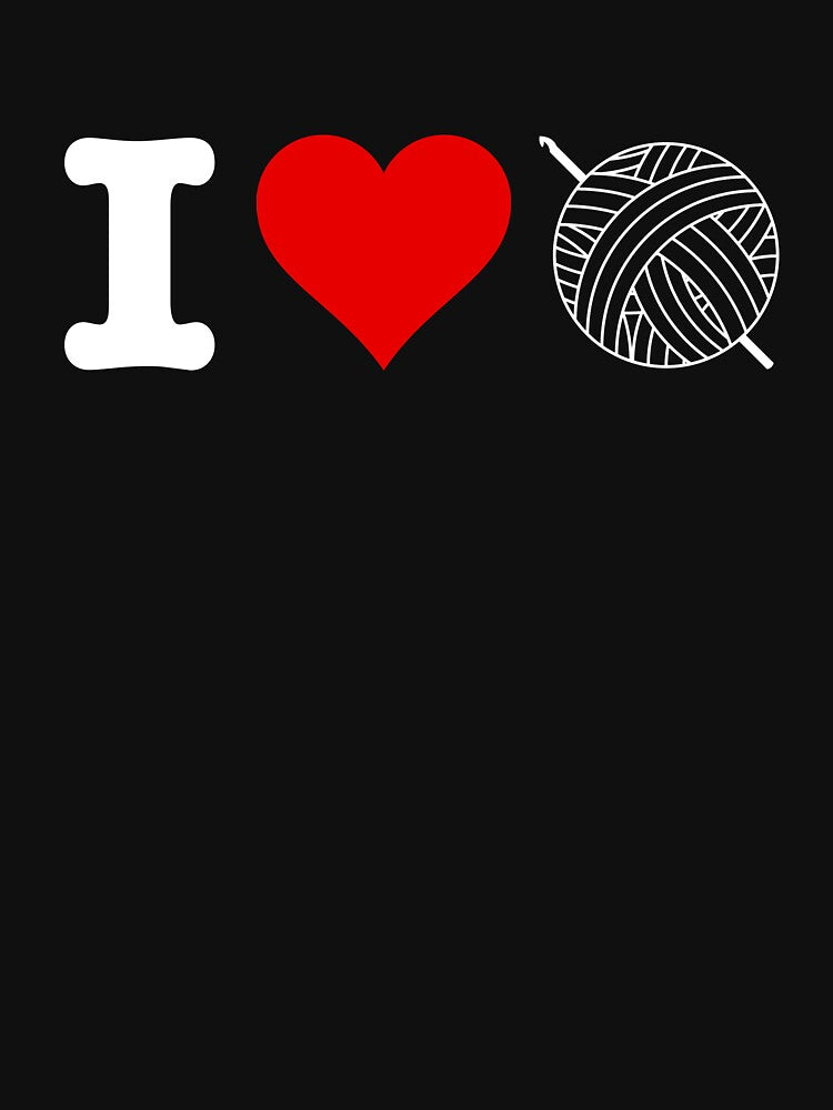 I Heart Love Crochet by Cat Lady Designs