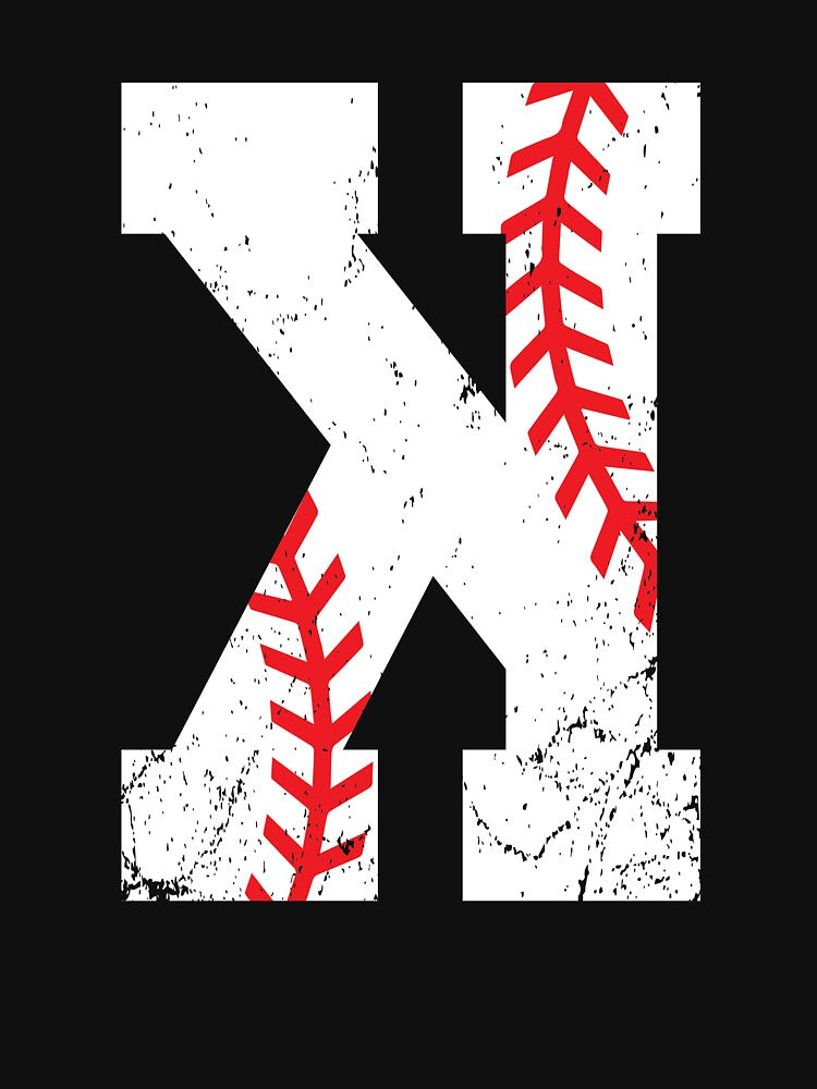 Baseball Pitcher Strikeout K by Danny Cuevas