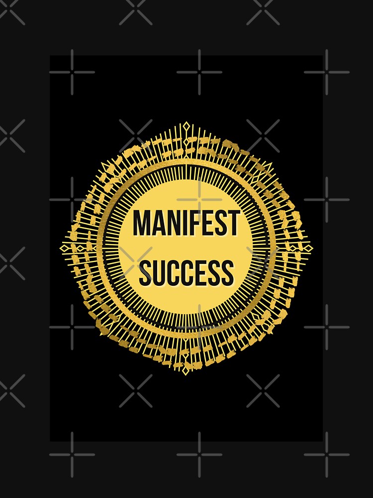 Manifest Success | Manifestation Gold Journal | Law of attraction by Highon444