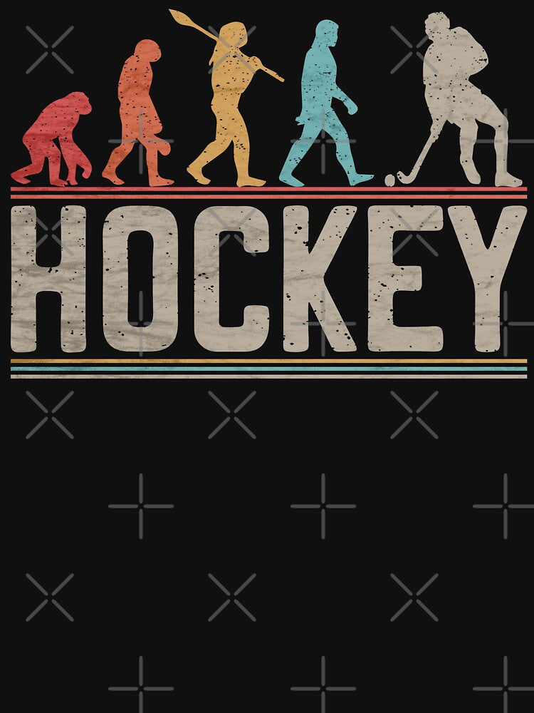 Ice Hockey Evolution of Man Vintage Funny Hockey Player Gift Idea by grinta2021