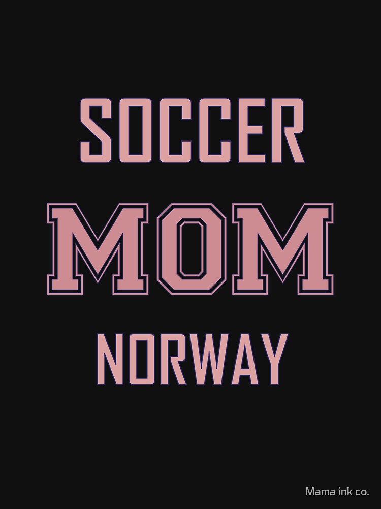 Proud NORWAY Mom Soccer World Cup USA T-Shirt 2026 | Gift for Mom | Soccer Life Shirt by Mama ink co.