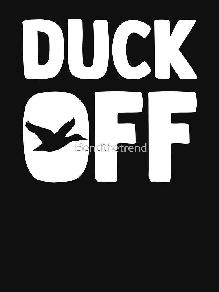 Duck Off Funny Water Ducklings by Bendthetrend