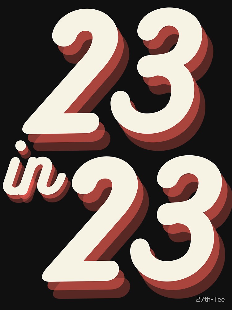 23 Years Old in 2023 Birthday Squad Crew Costume by 27th-Tee