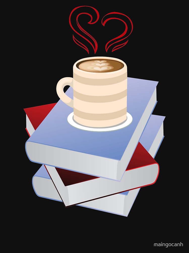 Best Costume For Book And Coffee Lover. Gift For Mom/Dad. by maingocanh