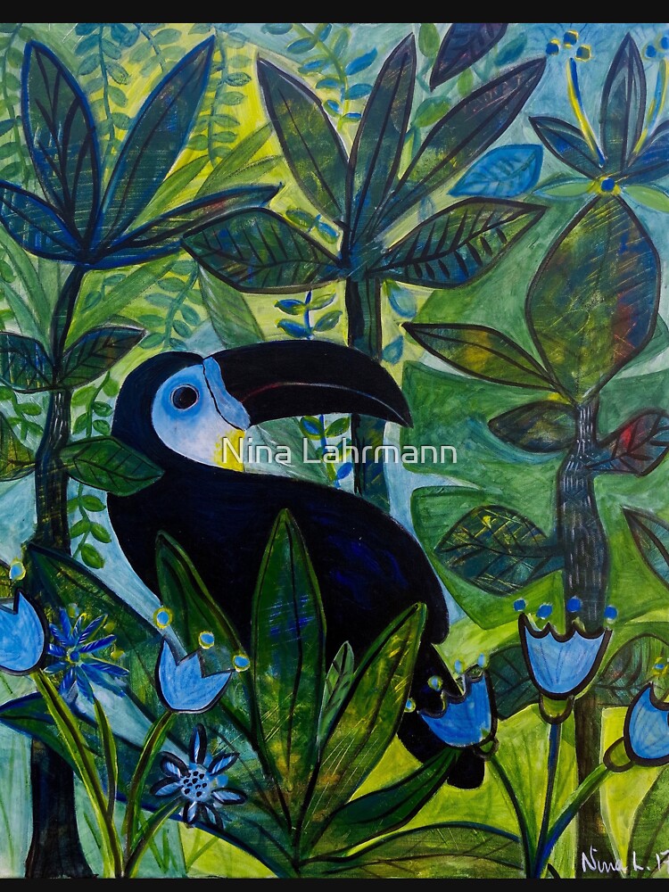 Toucan in the Jungle by Nina Lahrmann Unisex