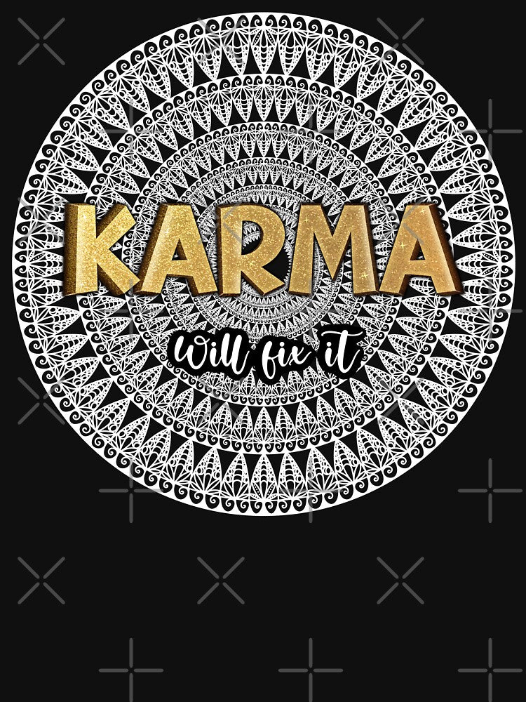 Karma will fix it Mandala by Milamara