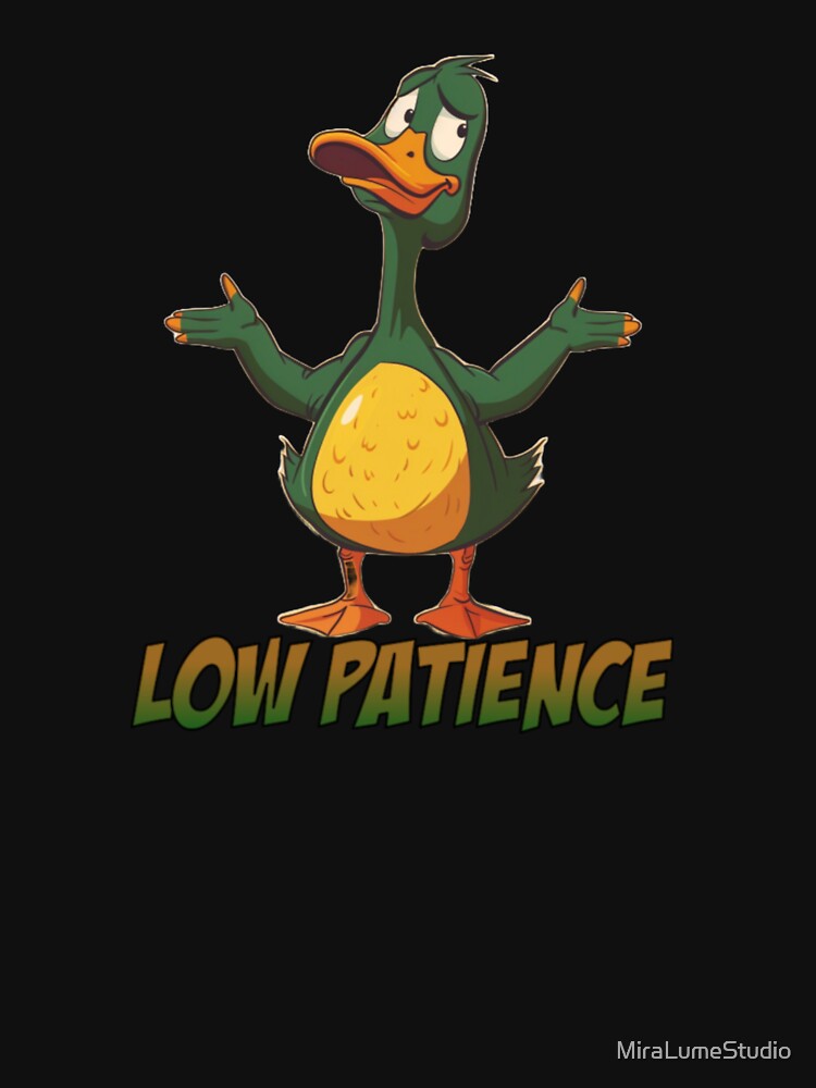 Sassy Duck Reactions - Low Patience Duck Meme by MiraLumeStudio
