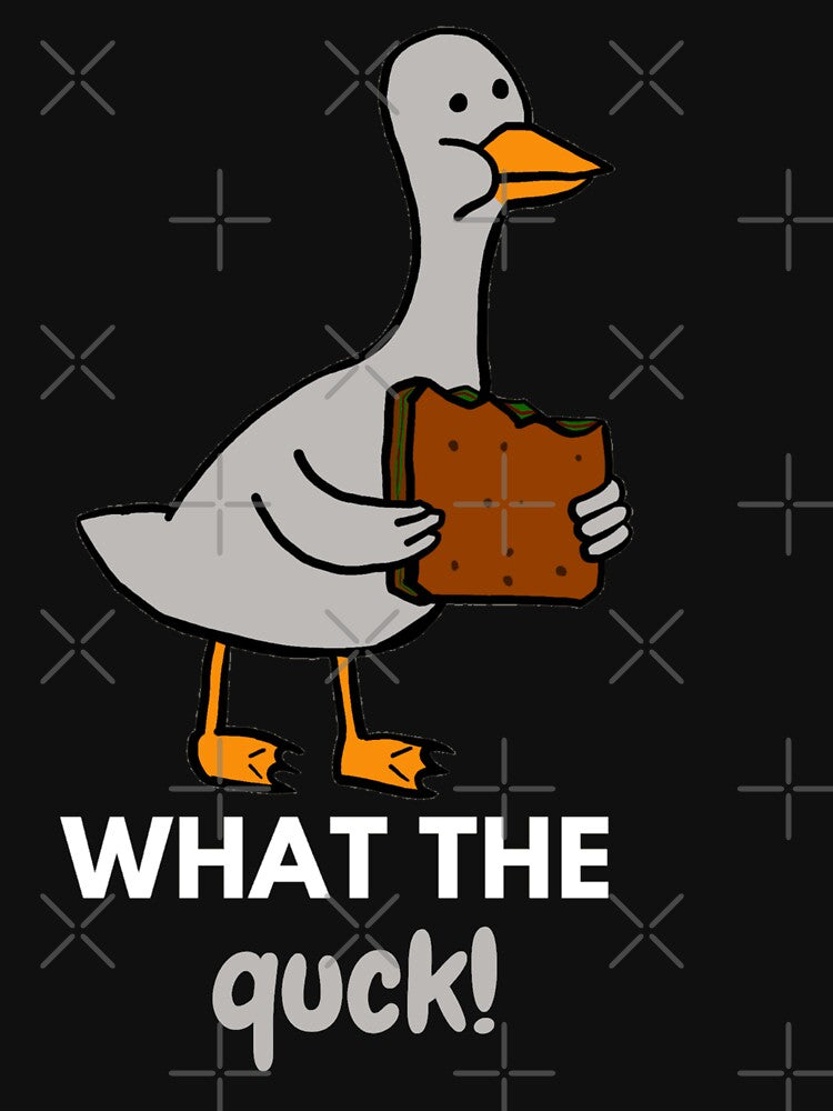 Duck Eating Sandwich by megojamal