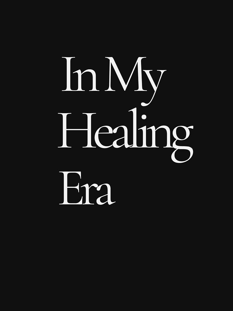 In My Healing Era – Minimalist Feminine Self Growth Shirt by CalmMandala