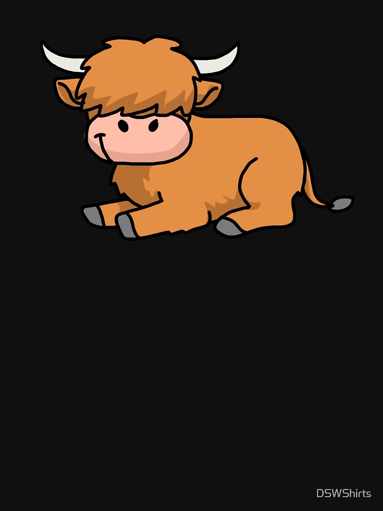 Highland Cow Gifts Men Girls Women Scottish Highland Cow by DSWShirts