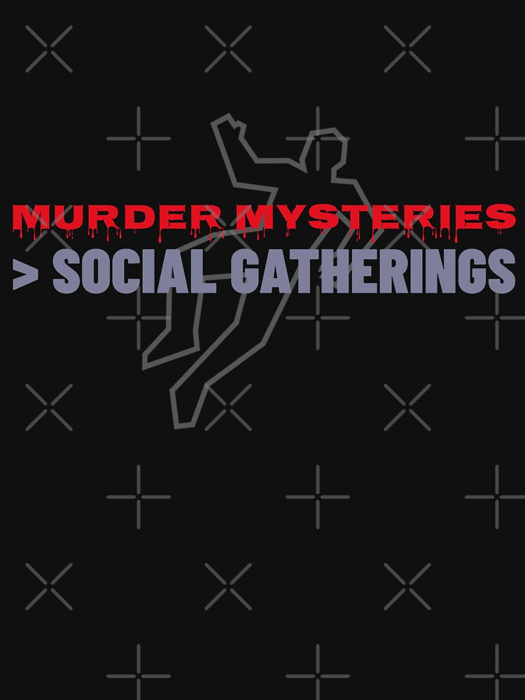 Murder Mysteries > Social Gatherings True Crime Introvert by HeavenlyHuesStudio