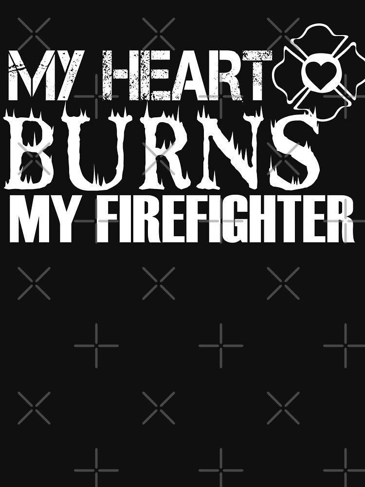 My heart Burns My Firefighter by URBANBOX