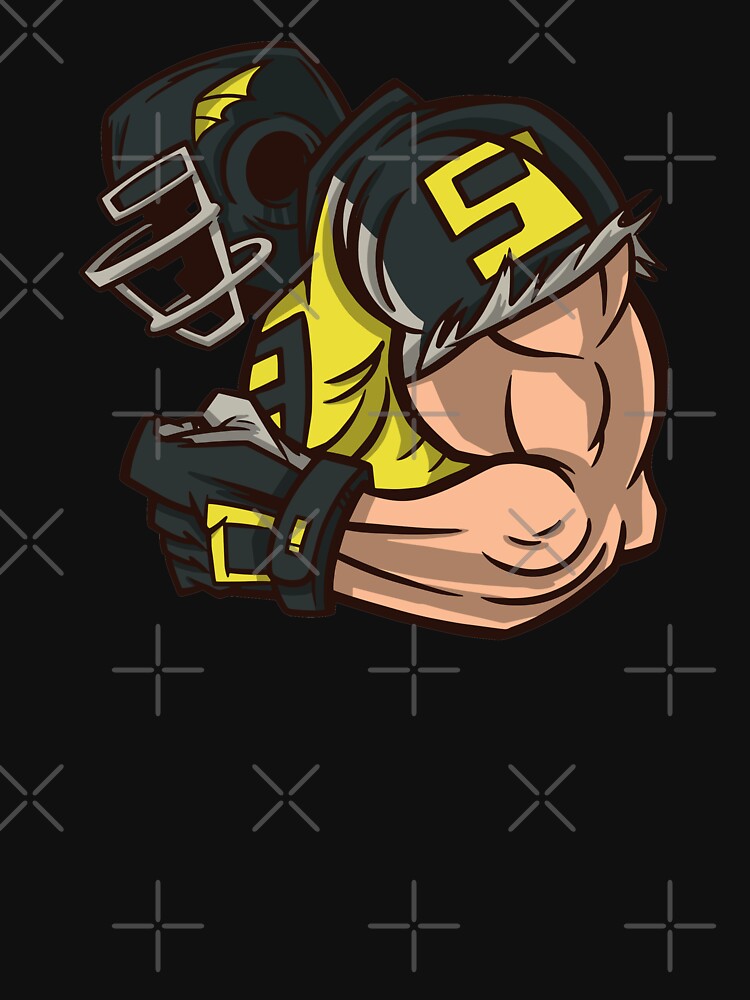 Strong American Football Player by Singhe Design