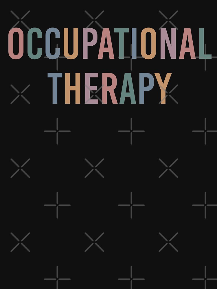 Occupational Therapy Multi colored | OT | Occupational Therapist by Violet Treasures