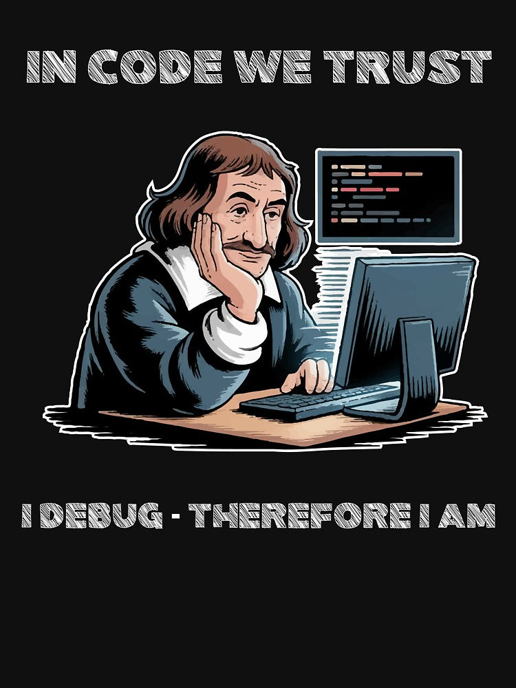 Philosopher Descartes Meme by Moxie Ink Lady