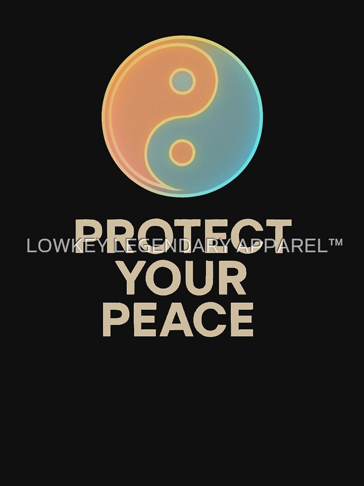 Energy Balance | Mental Health Vibes | Yin Yang Aesthetic | Emotional Wellness | Gen Z Self Care | Bold Contrast Design | Inner Peace Era by LOWKEY LEGENDARY APPAREL™