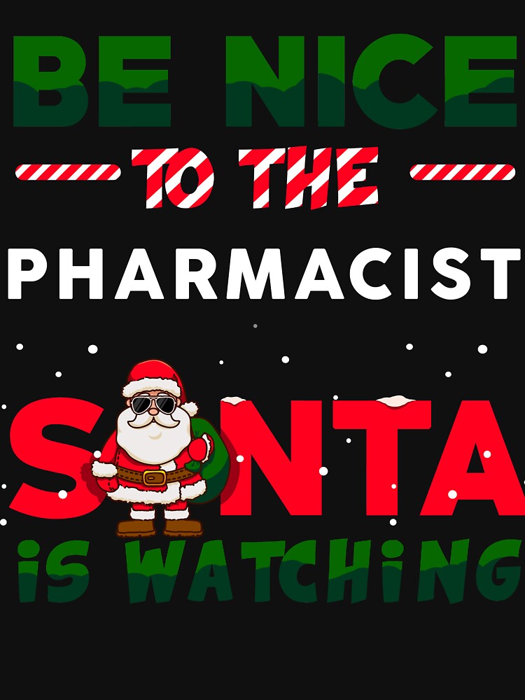 Pharmacist christmas funny shirt by drimel