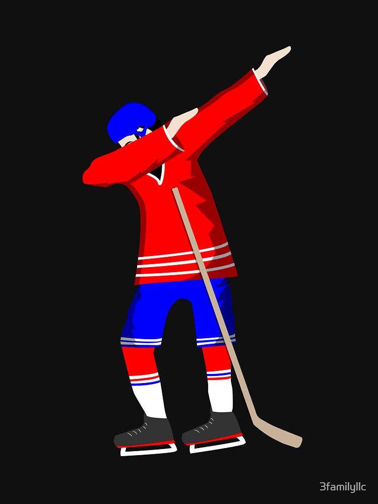 Dabbing Hockey T-shirt by 3familyllc