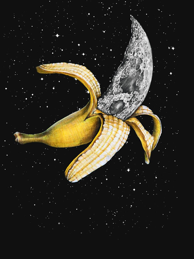 Moon Banana! by jamesormiston Unisex