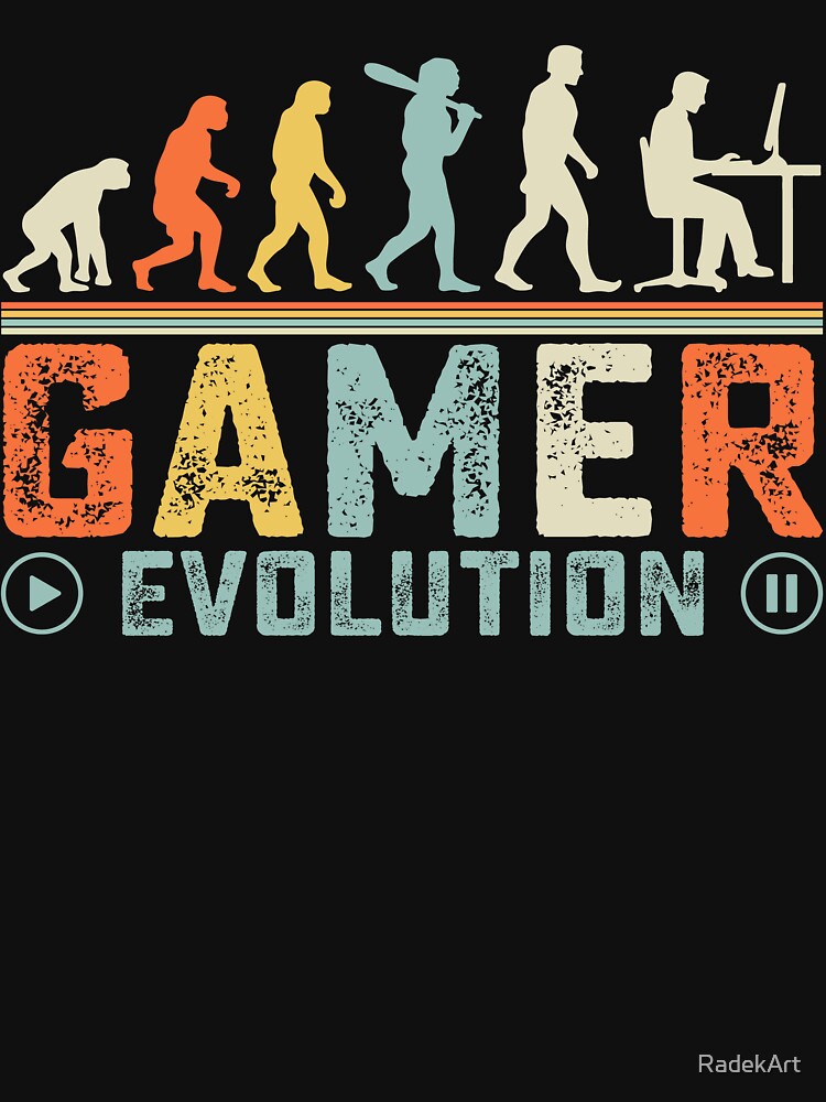 Gamer Evolution by RadekArt