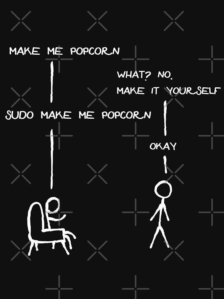 Sudo Make Me Popcorn - Funny Programming Jokes by Programming Jokes