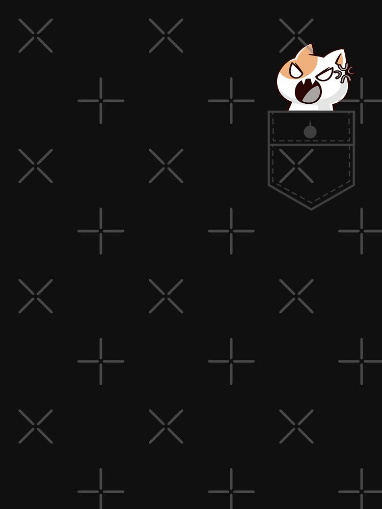 Funny cat in your pocket by Shirt-Sphere