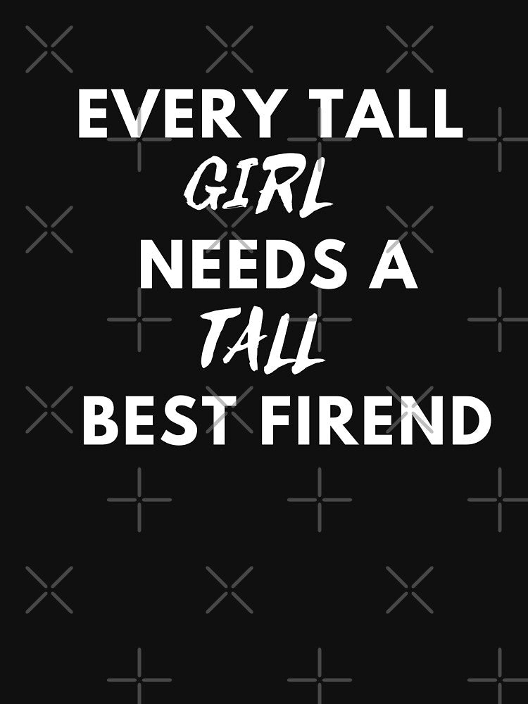 Every tall girl needs a short best friend by FirnandArt