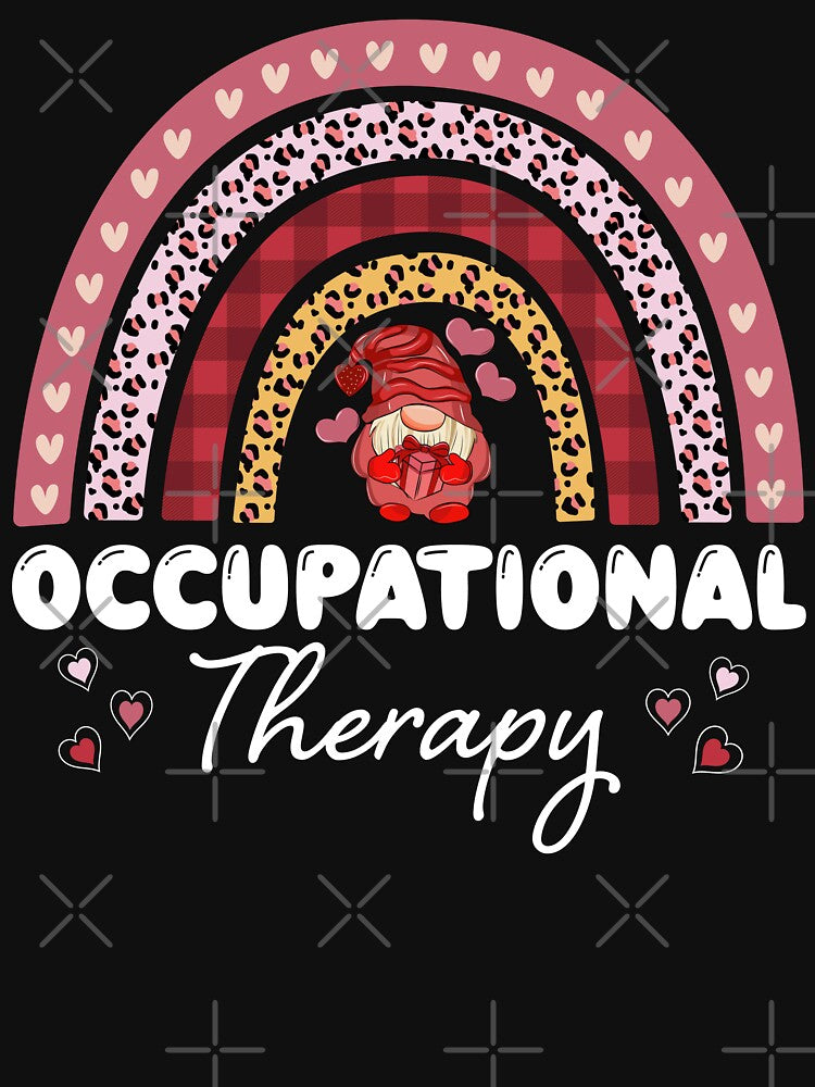 Cool OT Therapist  Occupational Therapy Valentines Day Gnomes by Yui & Co.