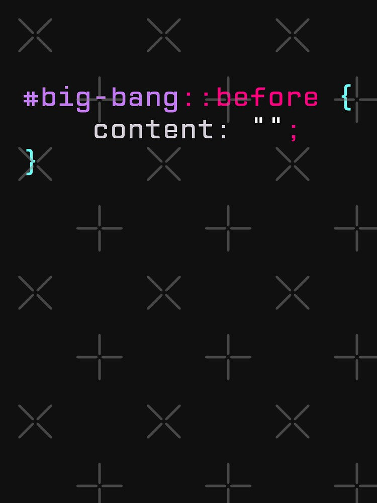 Before Big Bang CSS - Funny Programming Jokes by Programming Jokes