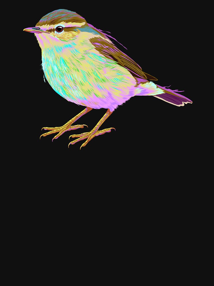 Colorful Bird Warbler by alwe-designs