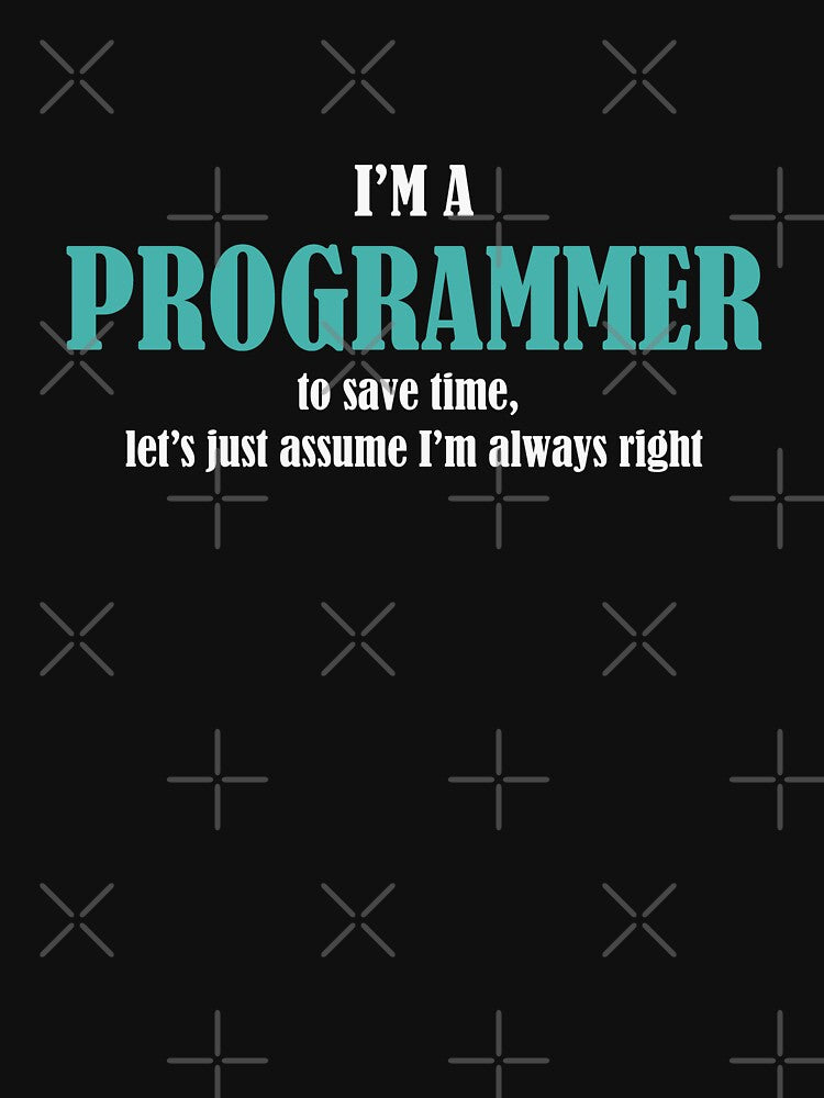 I'm A Programmer - Funny Programming Jokes - Dark Color by Programming Jokes