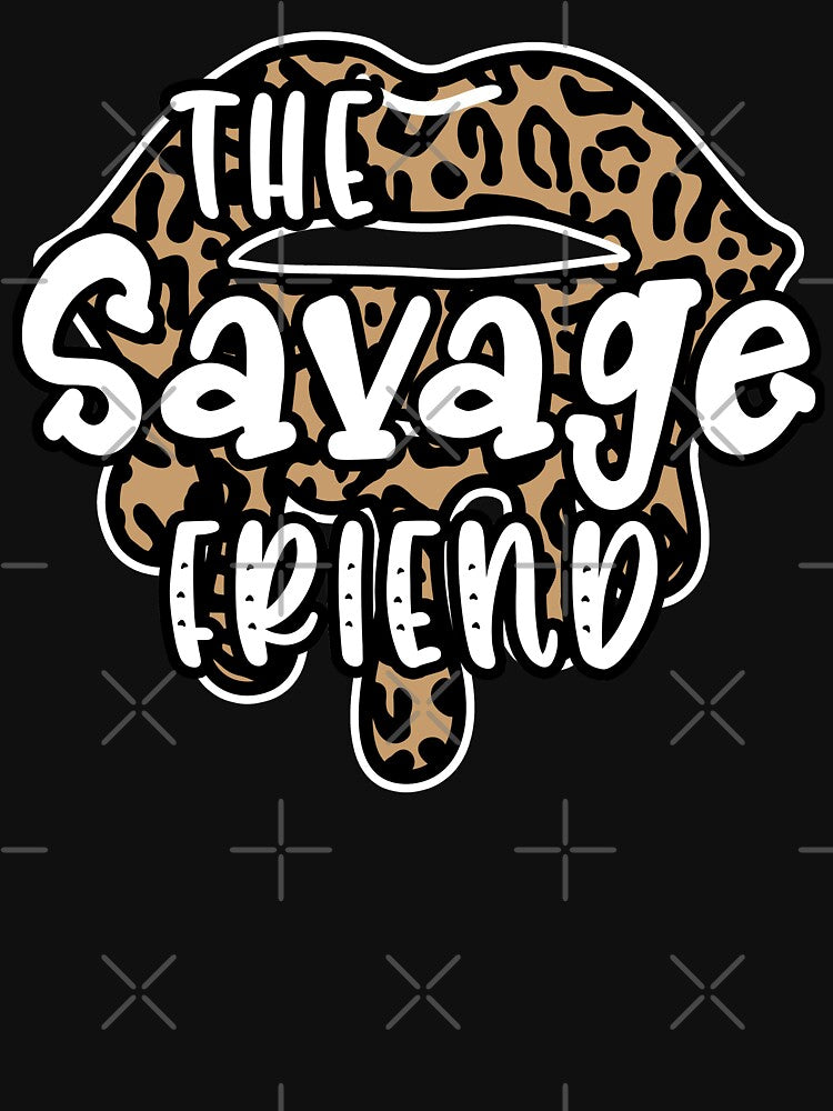 the savage friend matching best friends bff by GoodyLeo