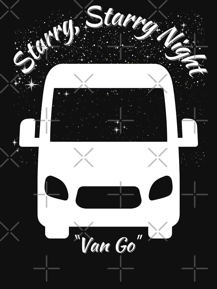 Van Life - Starry, Starry Night - Van Go by Rich Summers Art