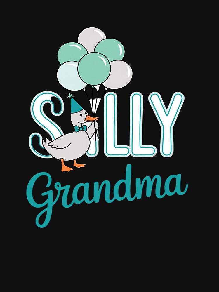 Silly Grandma Goose Family Matching Birthday Squad Crew by TechnicalSara