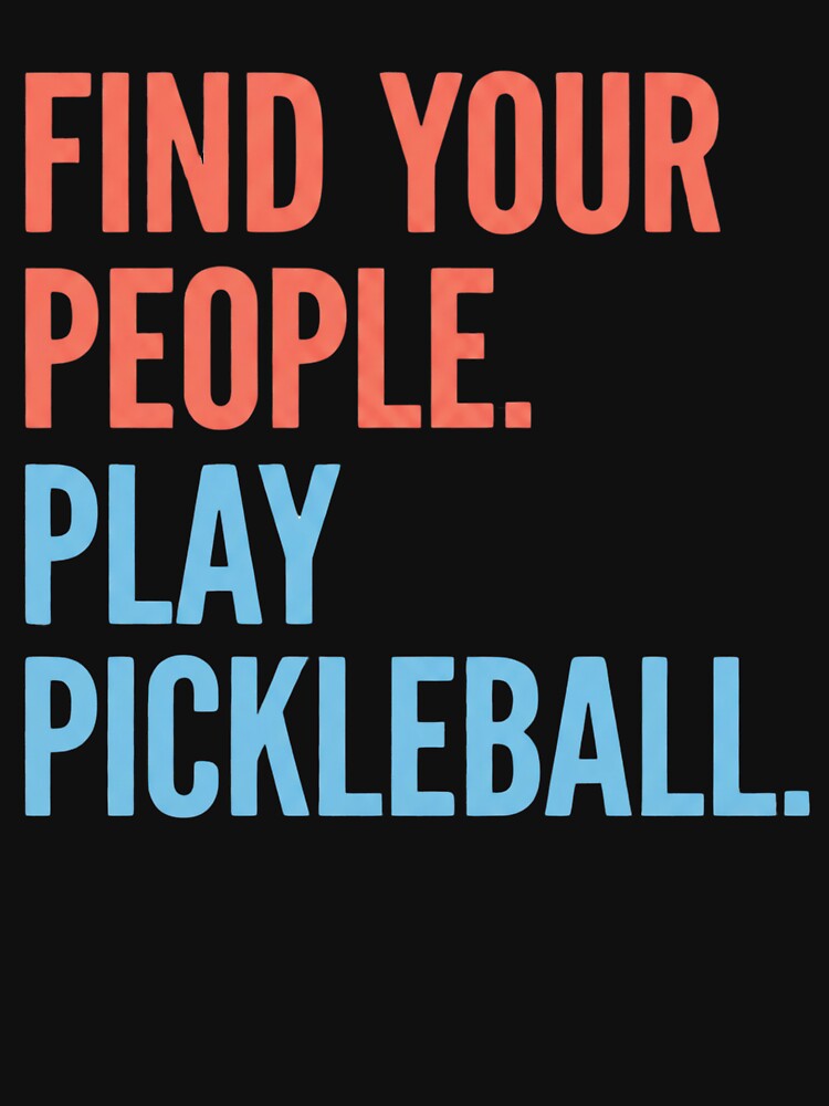 Find your people. Play Pickleball by SocialStaticz