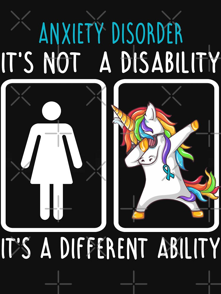 Anxiety Disorder It's not a Disability It's a different Ability by DianabellShop