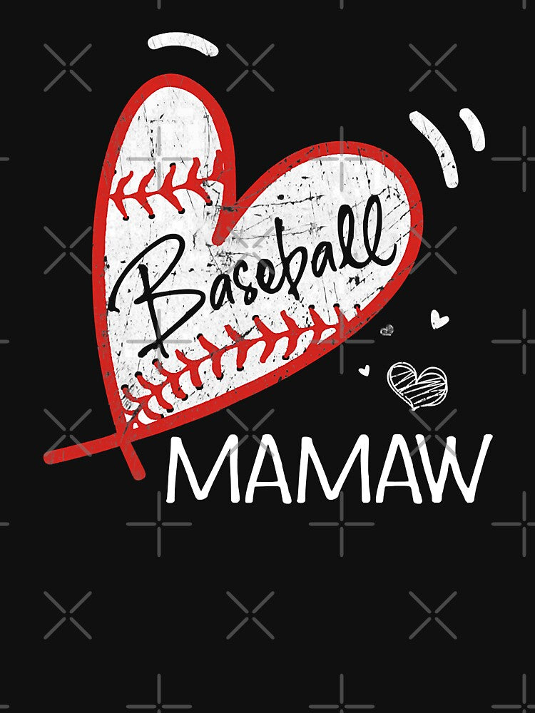 Baseball Mamaw For Grandma Women Mother's Day Gifts by MichelSorour