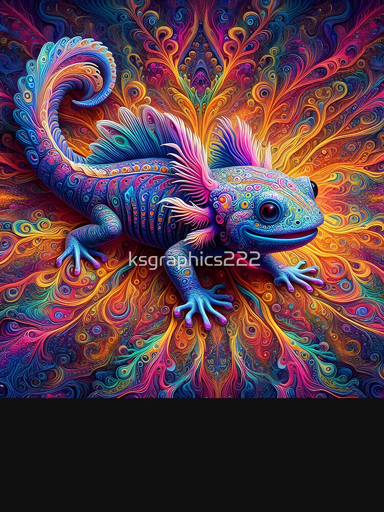 Axolotl Art #105 | Axolotl Lovers by ksgraphics222