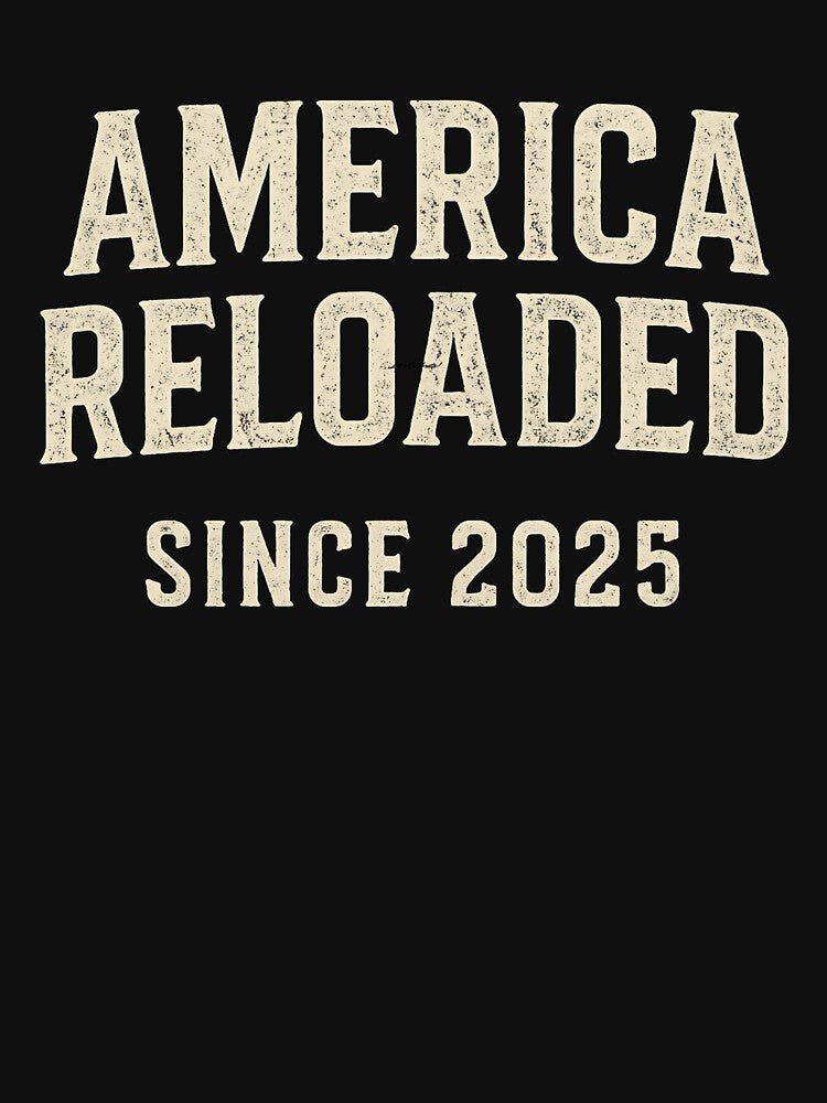 Rugged Patriotic Typography: America Reloaded by PholPol1959