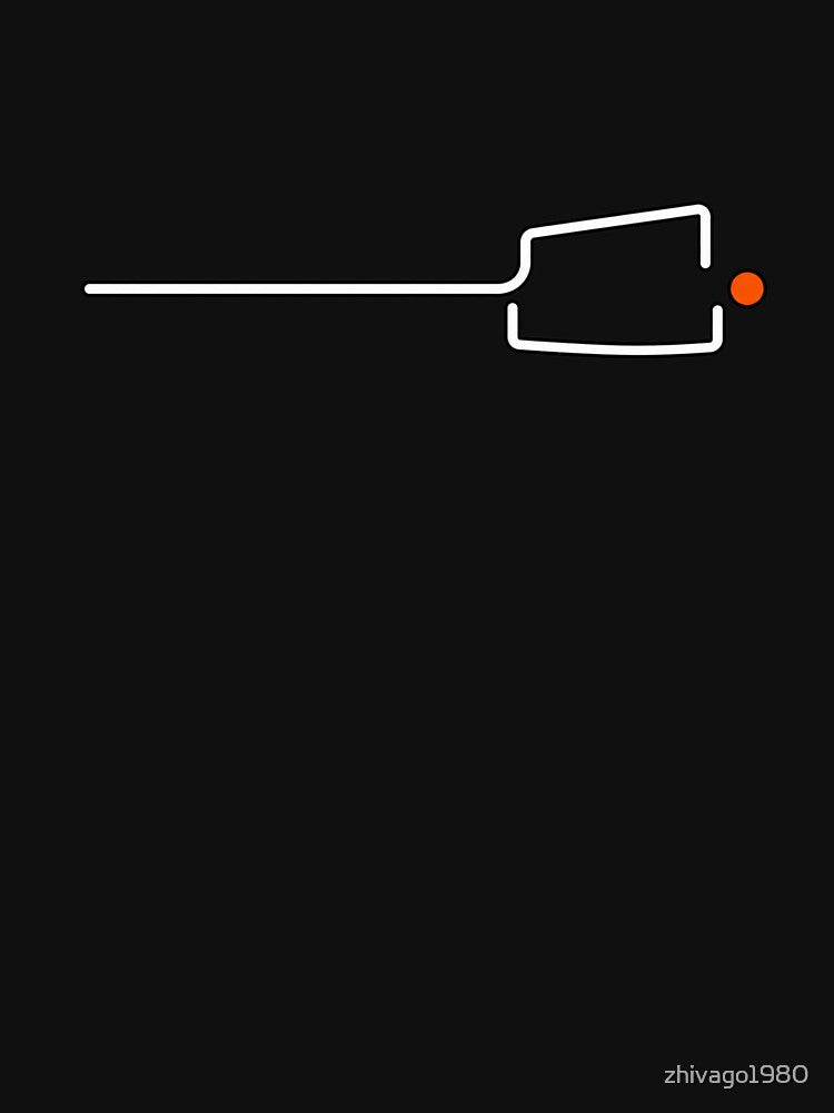 The Unfolding – Minimalist Abstract Line Art by zhivago1980