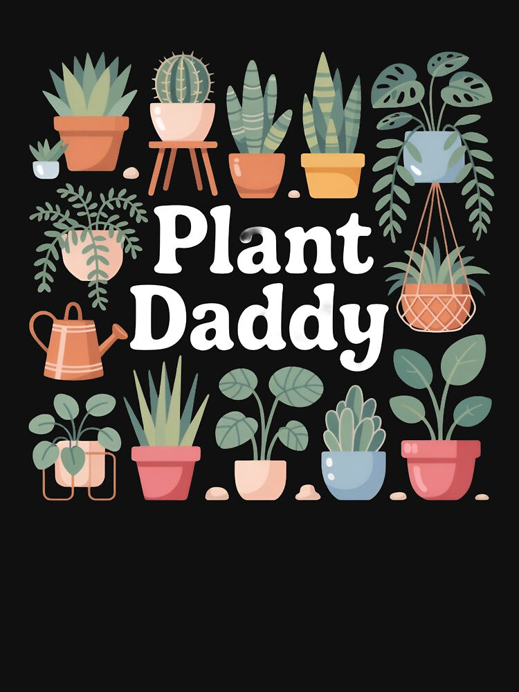 Plant Daddy Cute Houseplants Retro Botanical Plant Lover Gift by Zizo-DR44