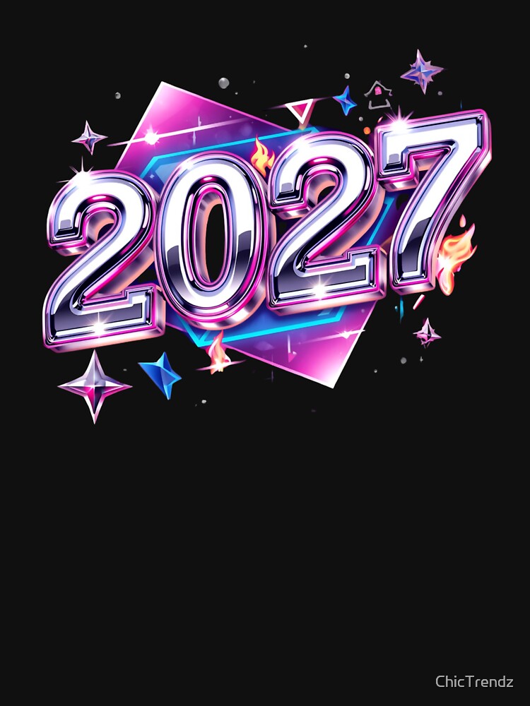 Futuristic 2027 Y2K Graphic by ChicTrendz