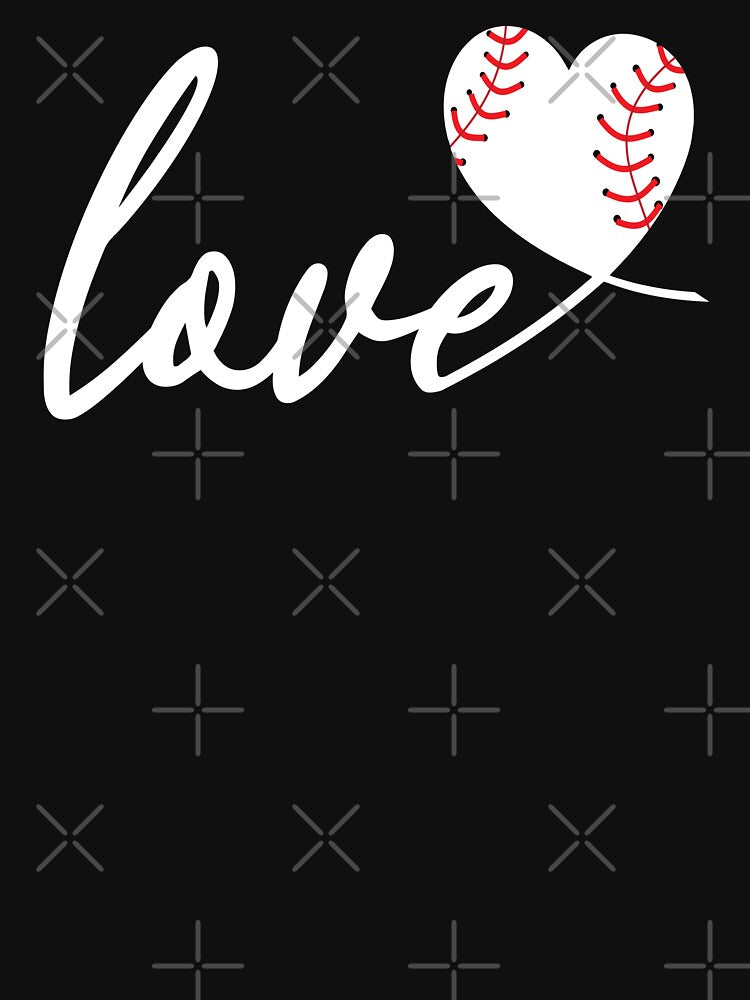 Cute I Love Baseball by Lulaggio